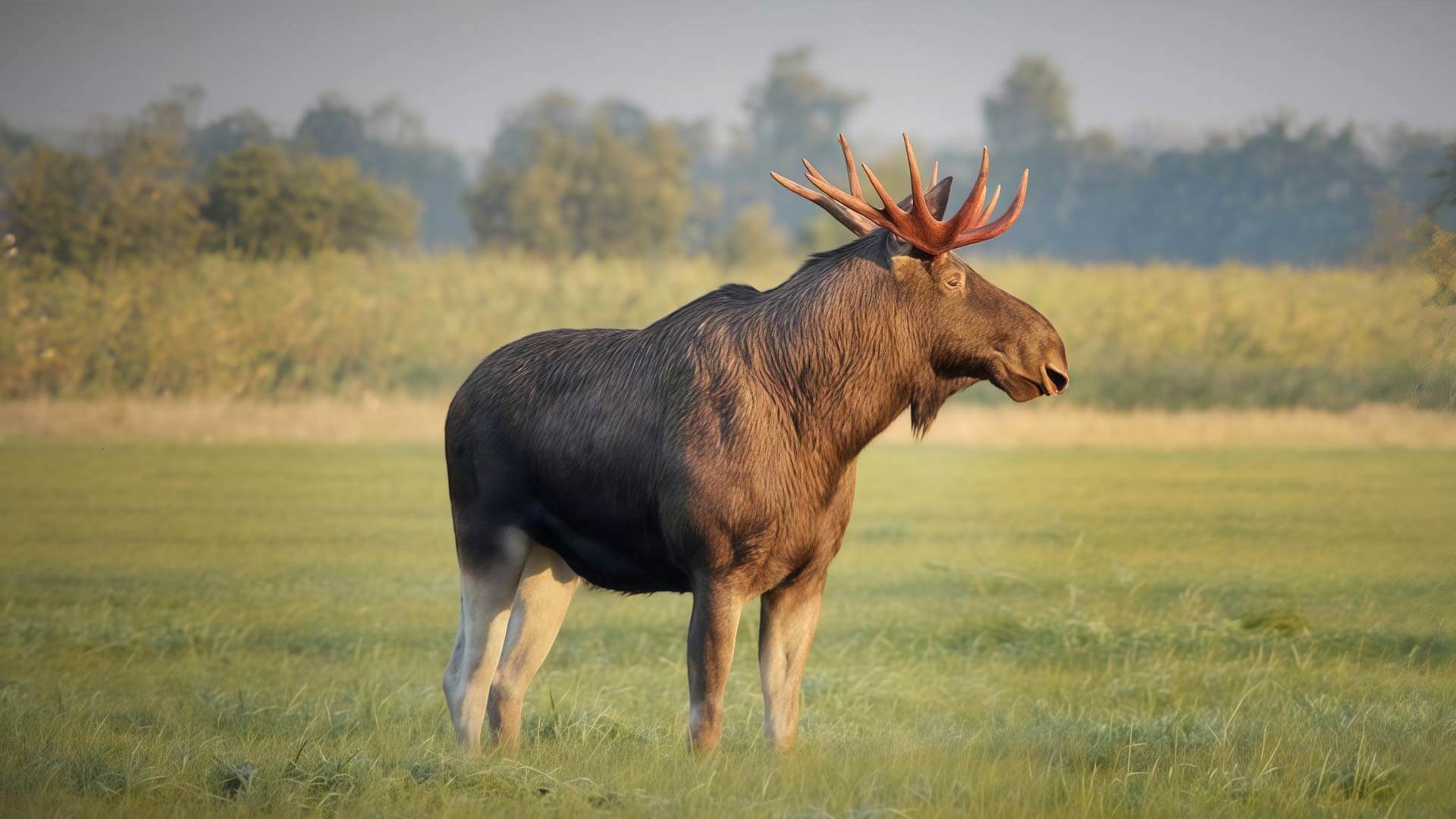 Matsalu elk: wild giants of the Baltic