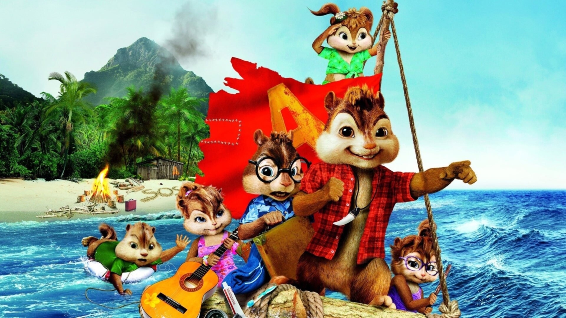 Елвін та бурундуки 3 (Alvin and the Chipmunks: Chipwrecked)