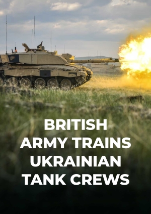 British Army Trains Ukrainian Tank Crews on Challenger 2