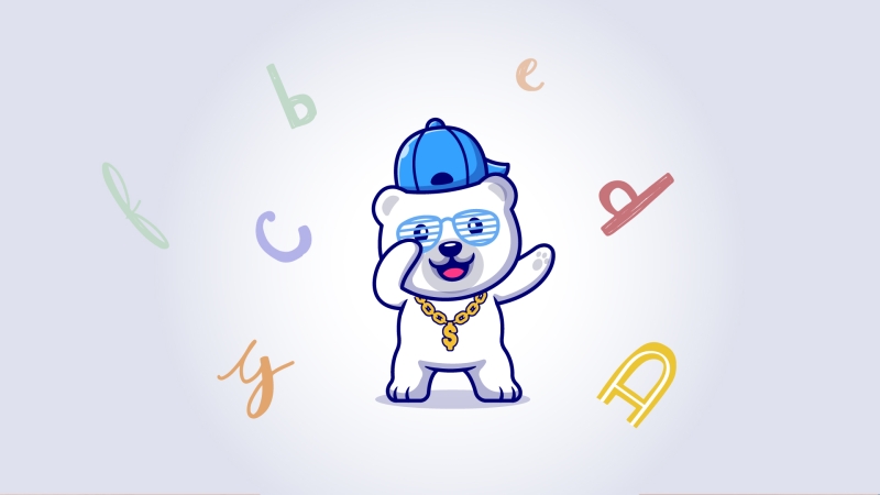 Colors: funny animals and figures